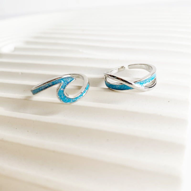 Opal Ocean Ring Bundle