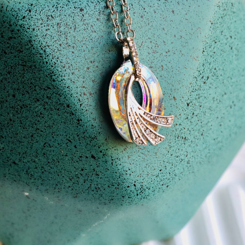 Blue Crystal Necklace