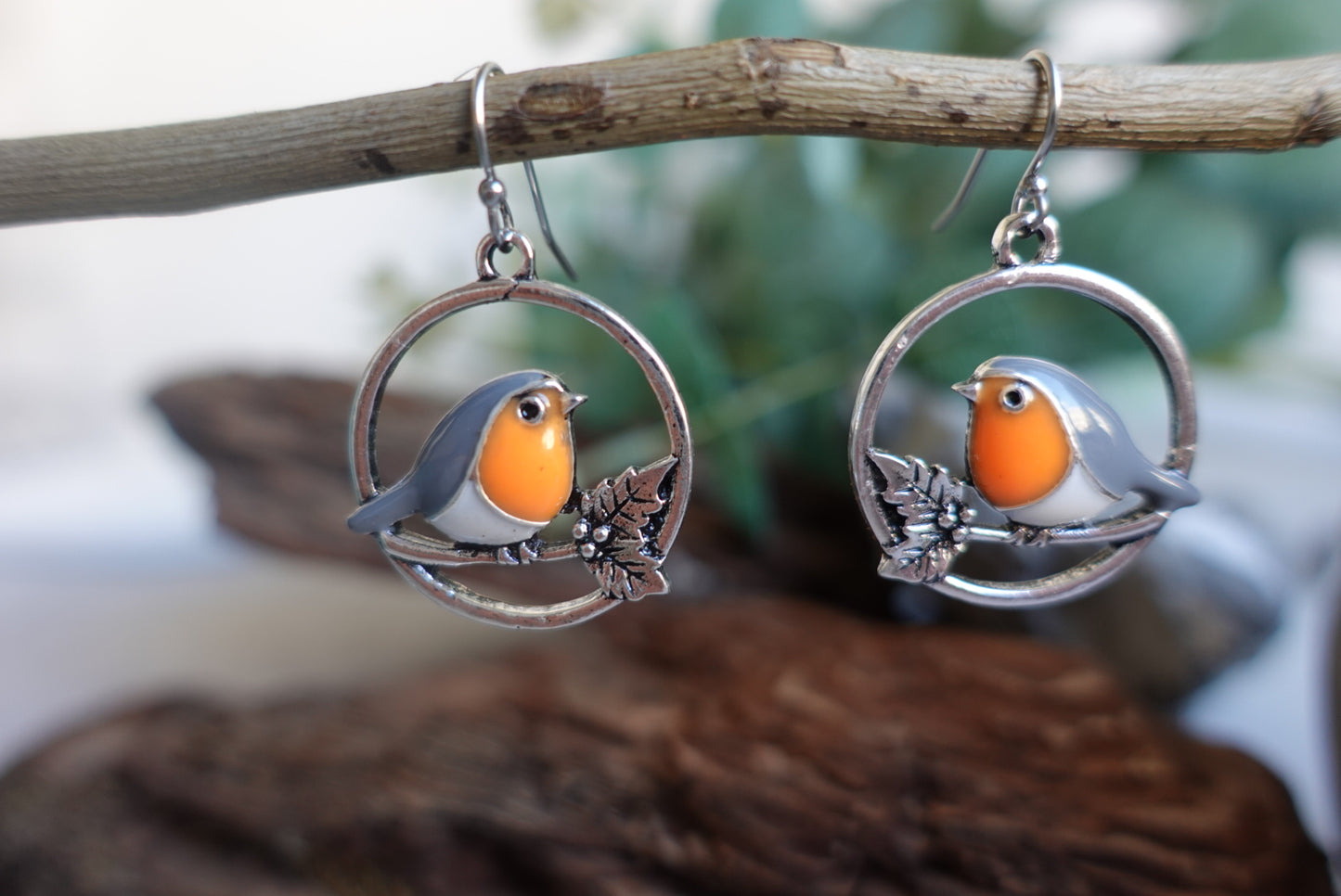 Birds Dangle Earrings