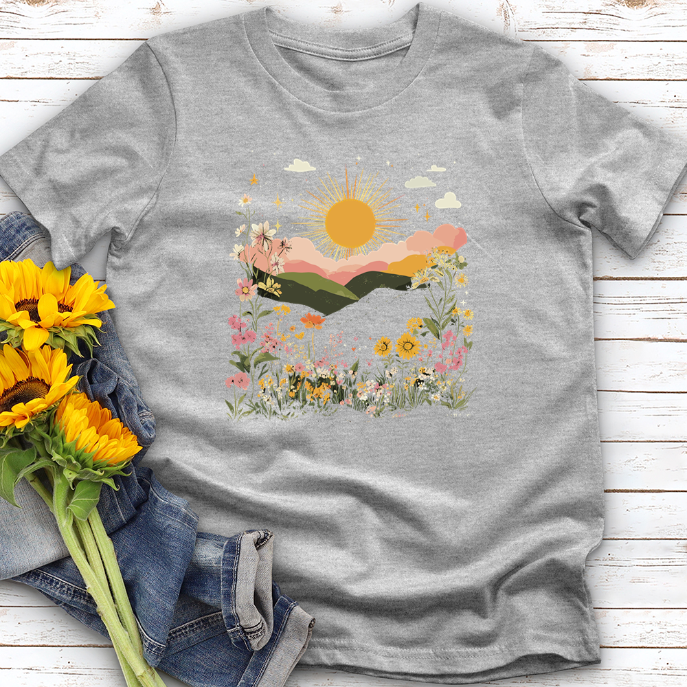 Wildflower Sun Softstyle Tee