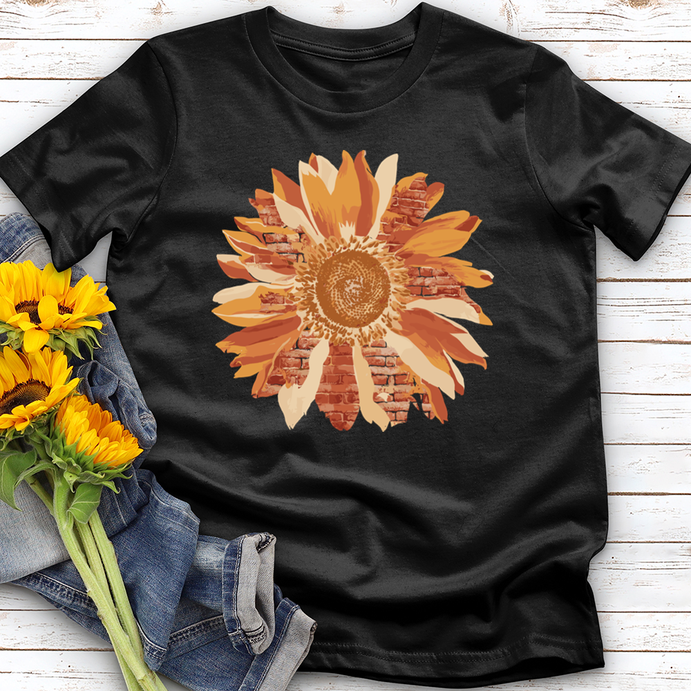 Stylized Sunflower Softstyle Tee