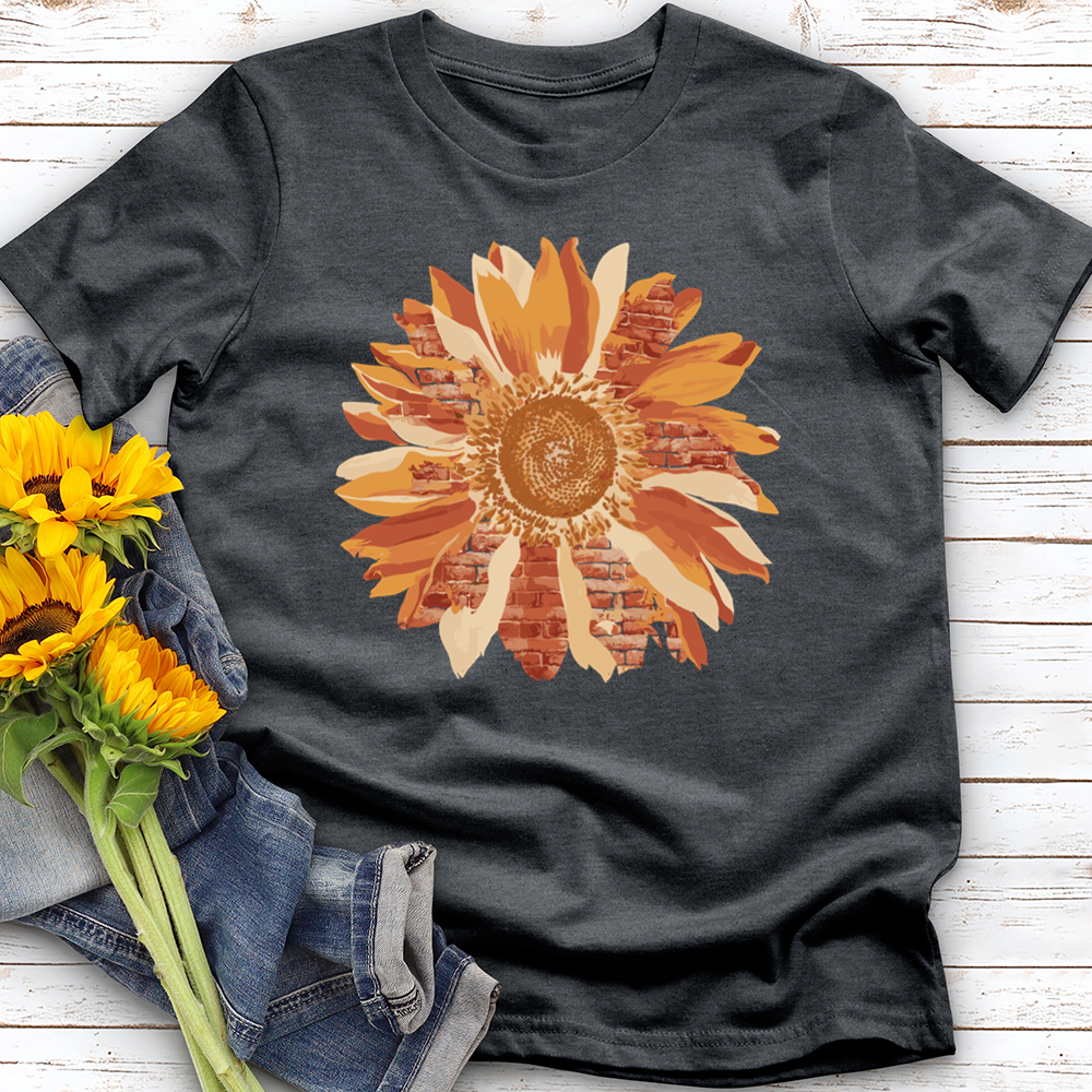 Stylized Sunflower Softstyle Tee