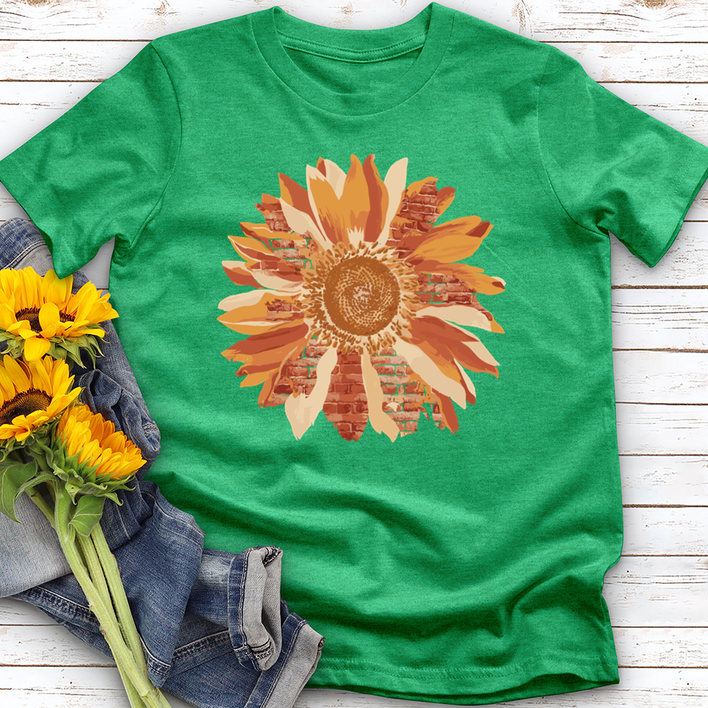 Stylized Sunflower Softstyle Tee