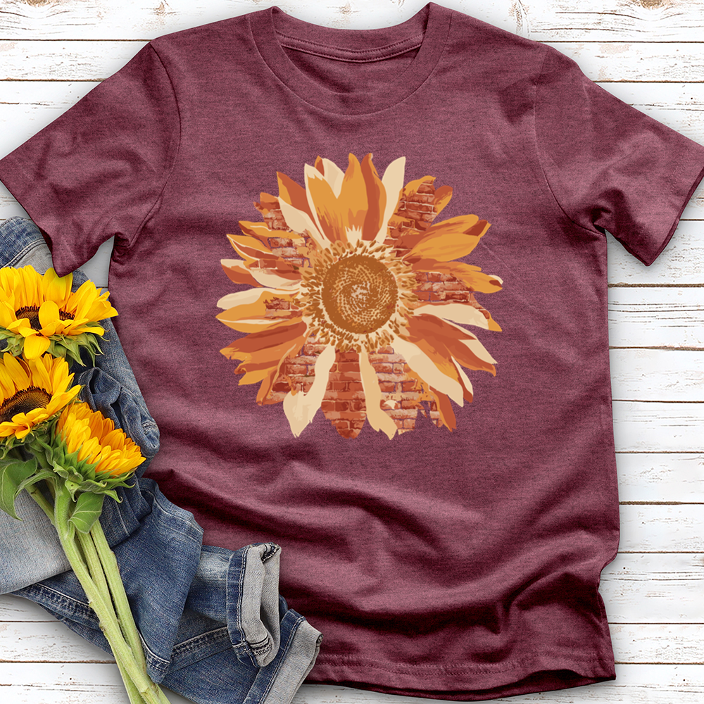 Stylized Sunflower Softstyle Tee