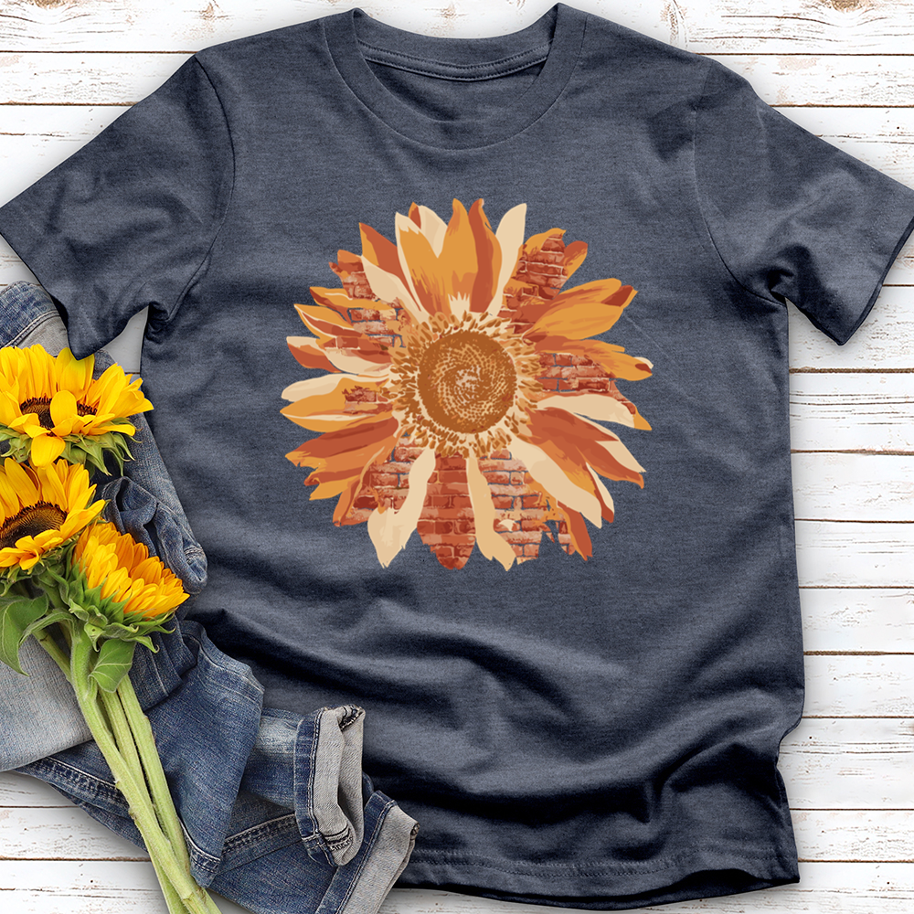 Stylized Sunflower Softstyle Tee