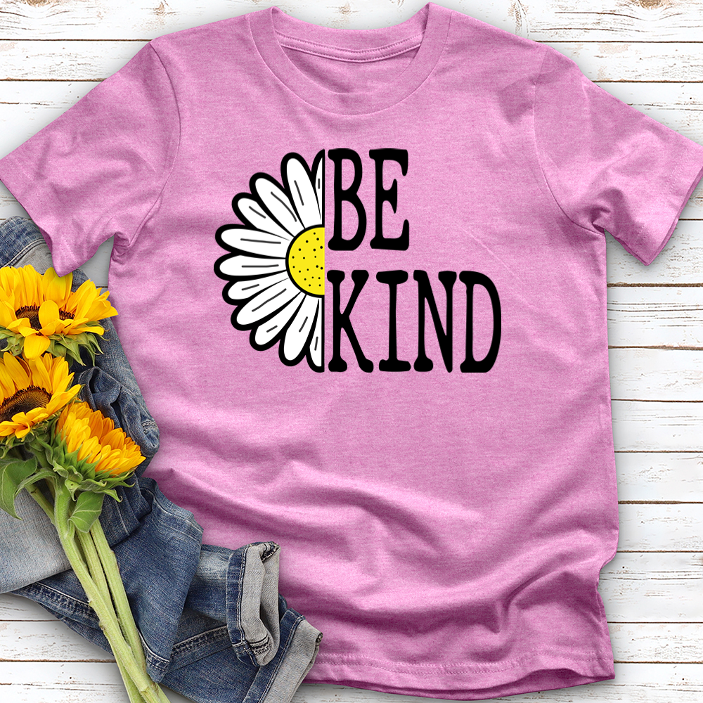 Be Kind Daisy Flower Softstyle Tee