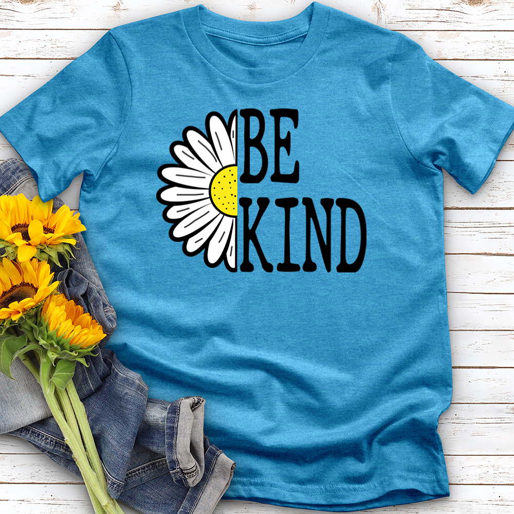 Be Kind Daisy Flower Softstyle Tee