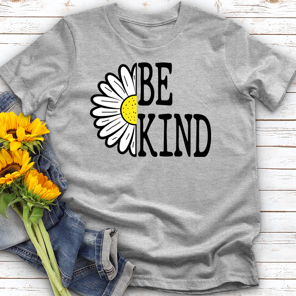 Be Kind Daisy Flower Softstyle Tee