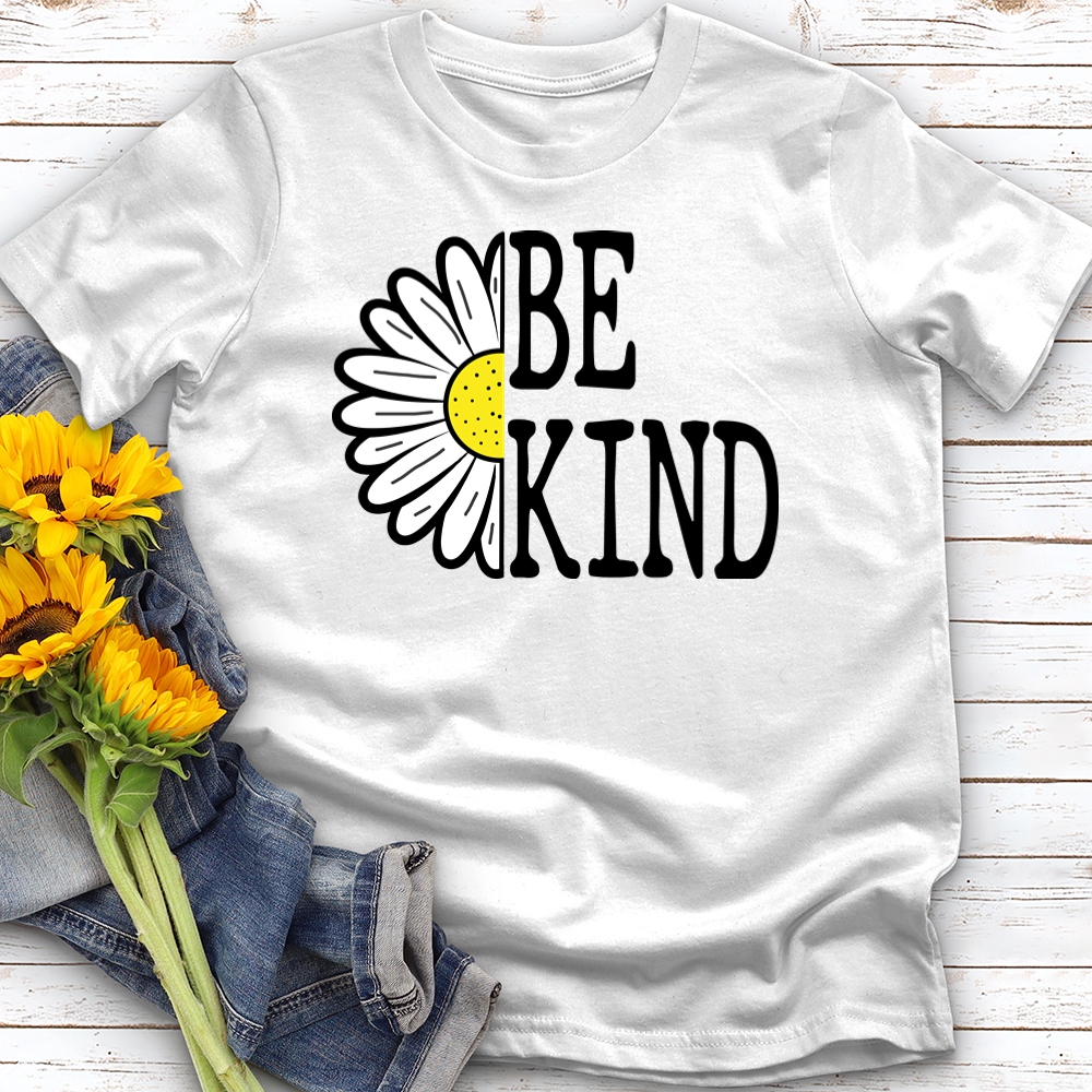 Be Kind Daisy Flower Softstyle Tee