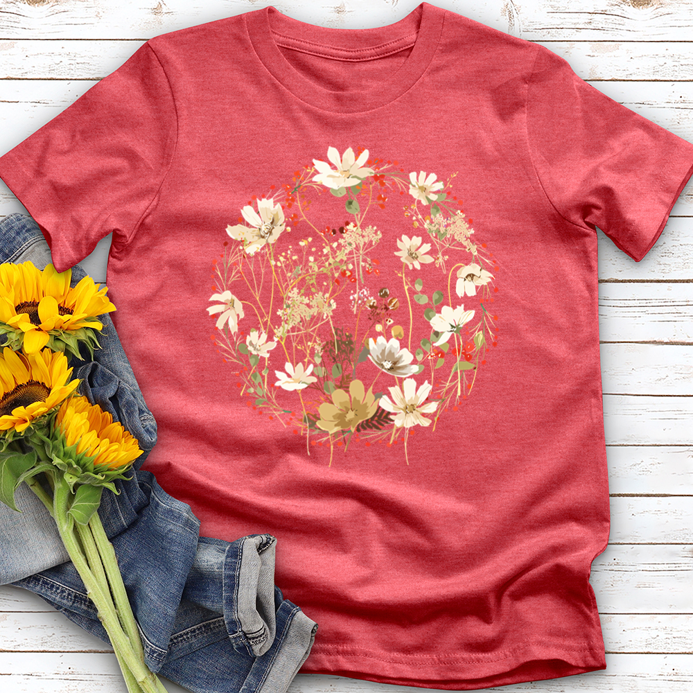 Flower Garden Circle Softstyle Tee