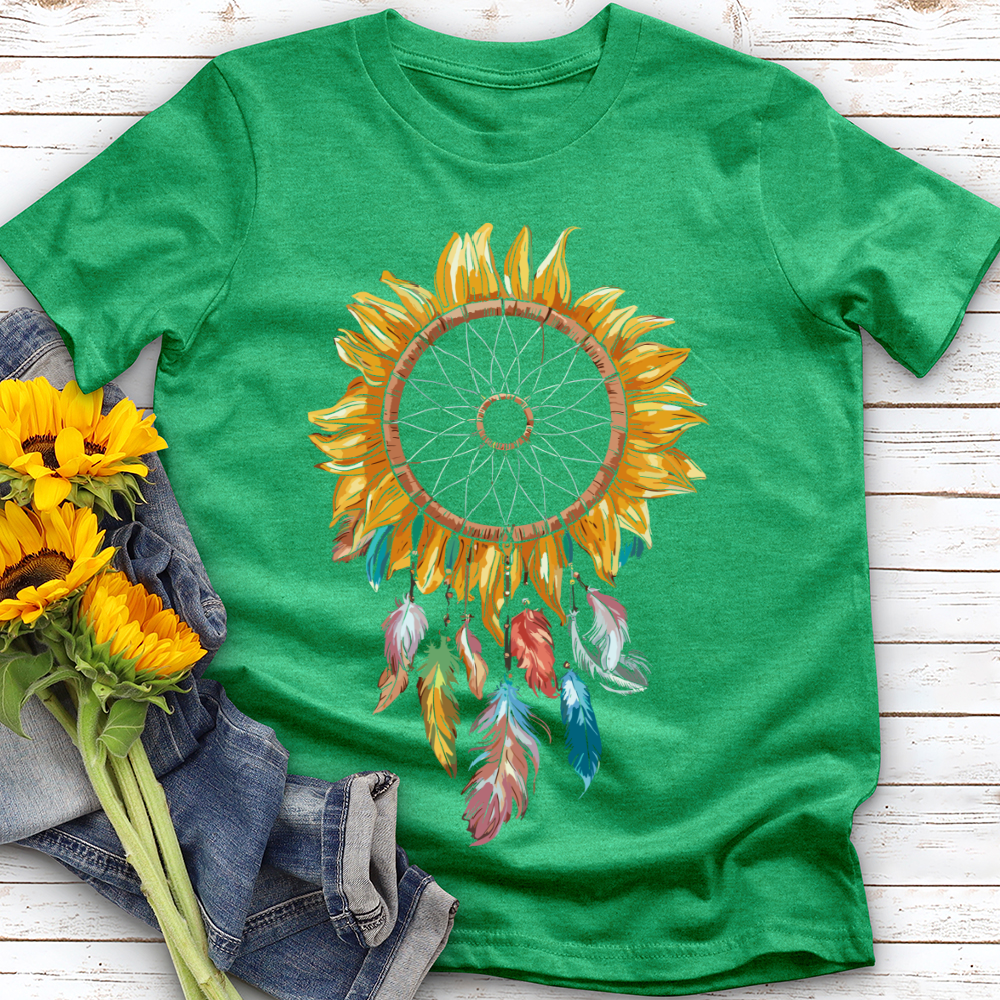 Sunflower Dream Catcher Softstyle Tee