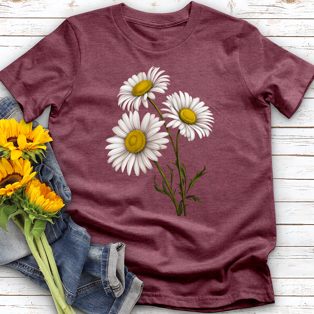White Daisy Softstyle Tee