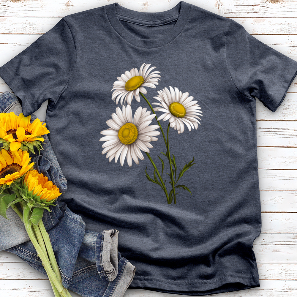 White Daisy Softstyle Tee