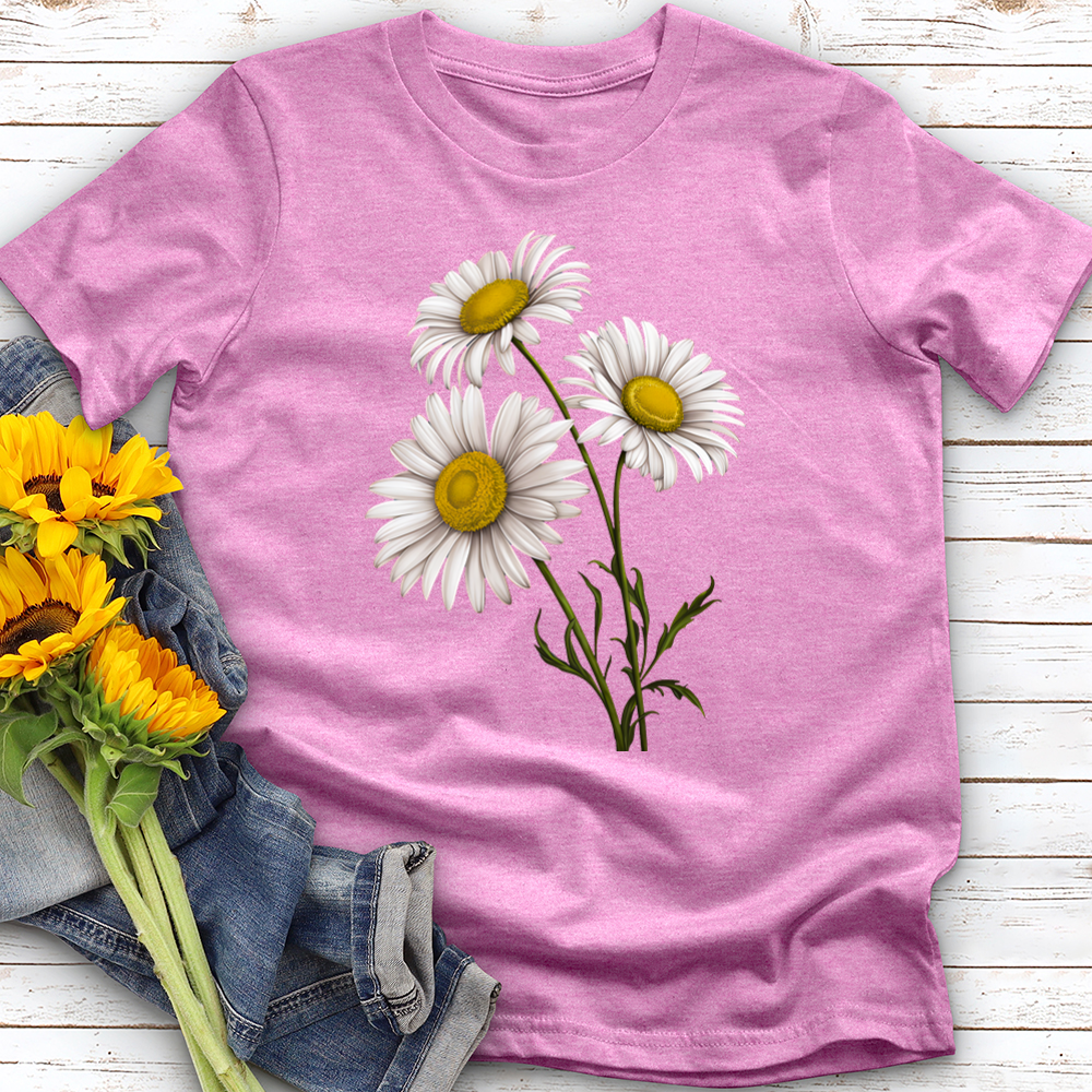 White Daisy Softstyle Tee
