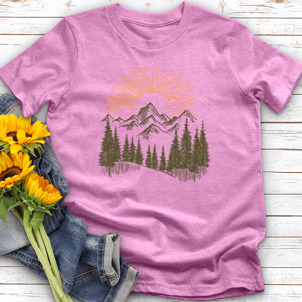 Evergreen Landscape Softstyle Tee