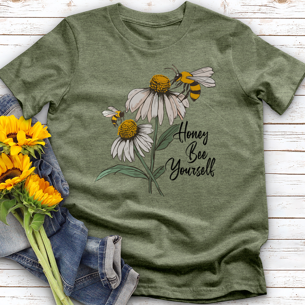 Honey Bee Yourself Softstyle Tee