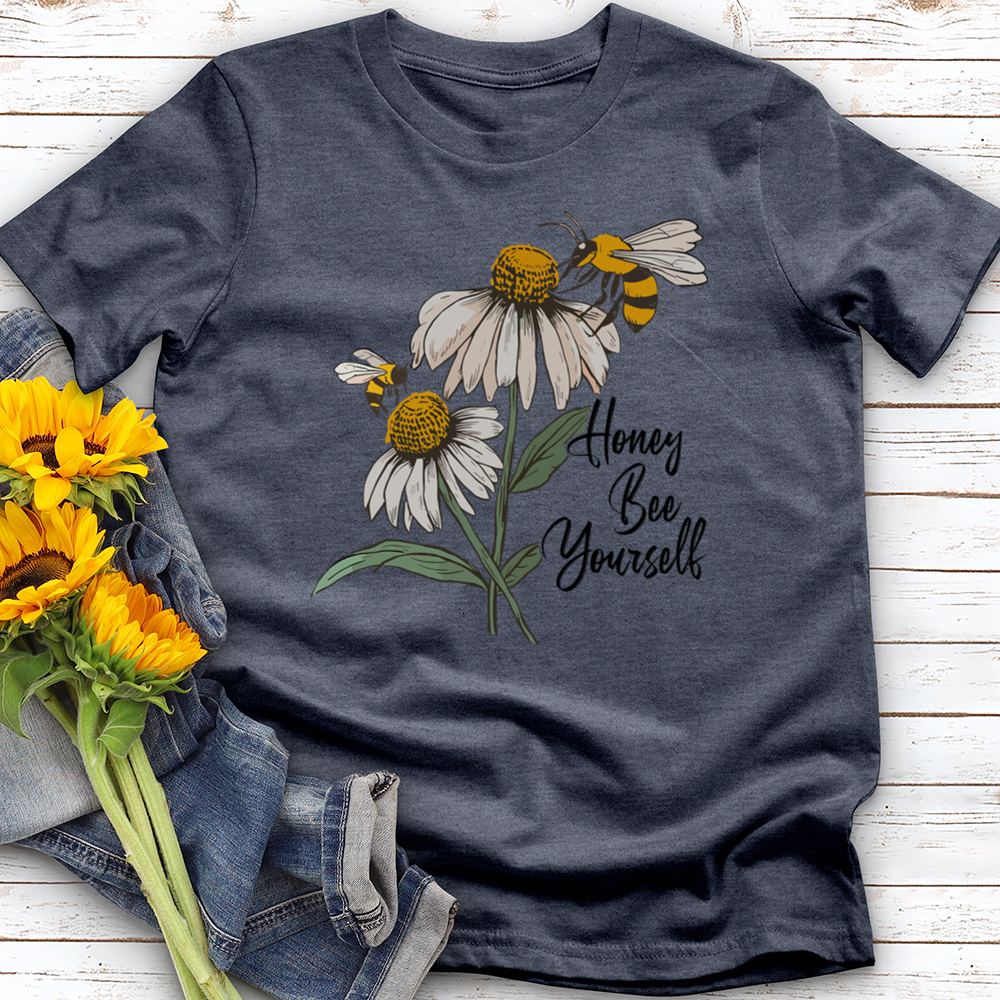 Honey Bee Yourself Softstyle Tee