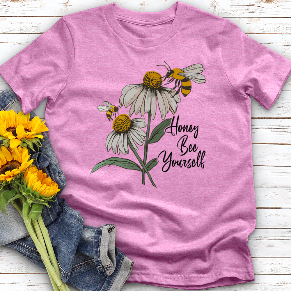 Honey Bee Yourself Softstyle Tee
