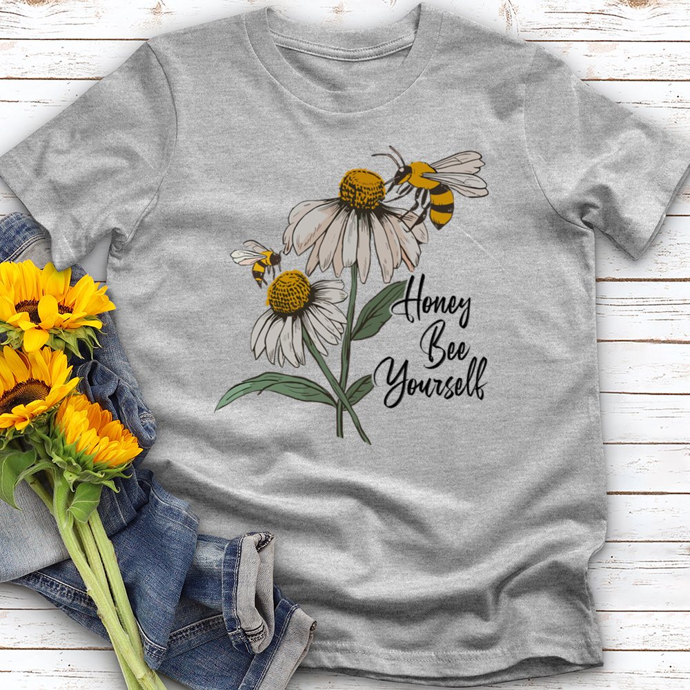 Honey Bee Yourself Softstyle Tee