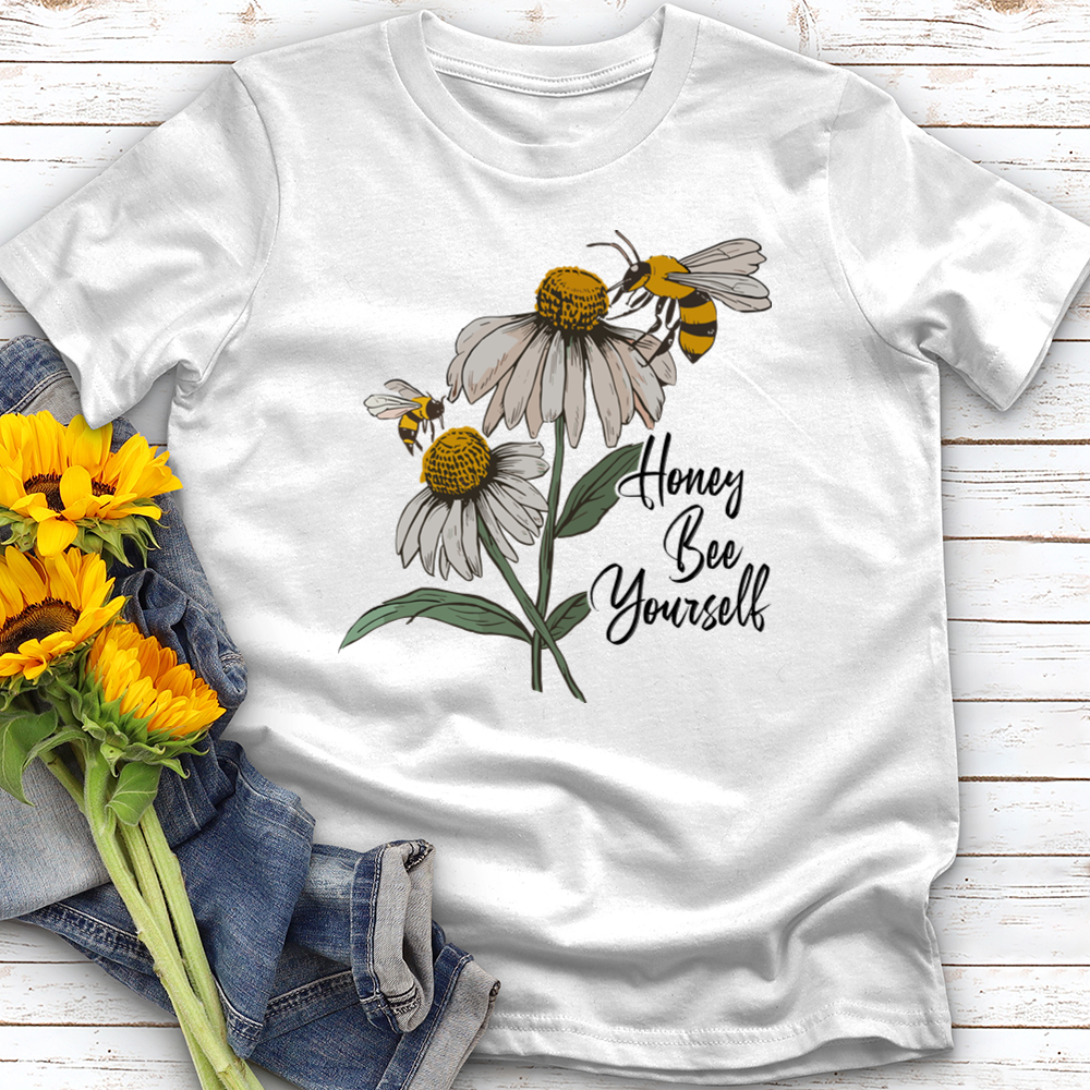 Honey Bee Yourself Softstyle Tee