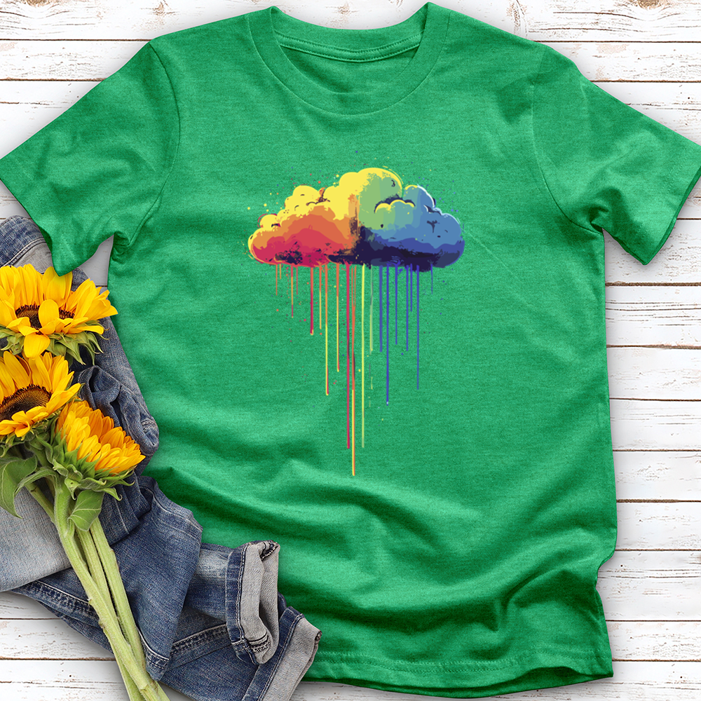 Rainbow Stormy Cloud Softstyle Tee