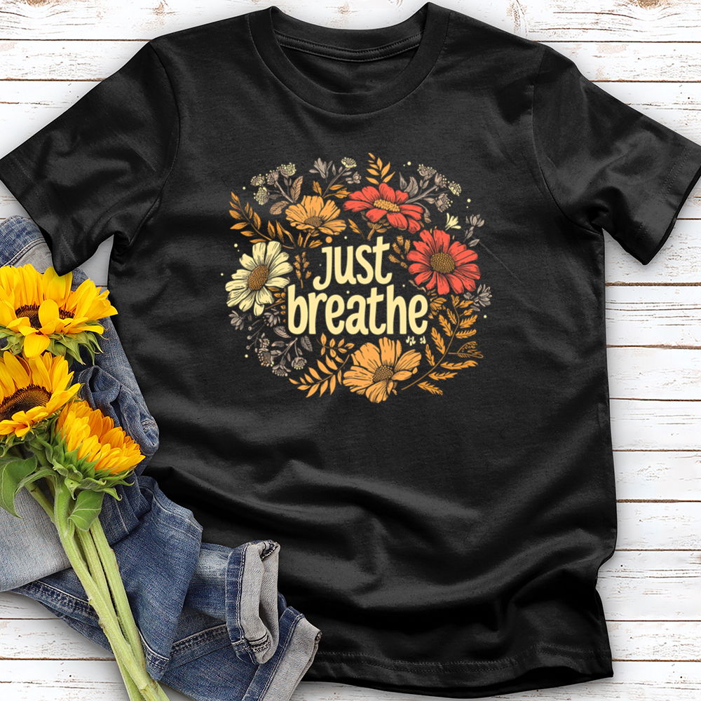 Just Breathe Softstyle Tee