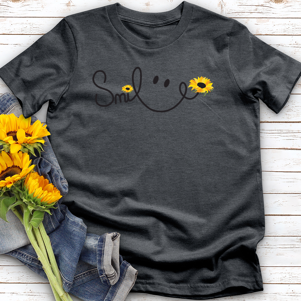 Smile Sunflower Softstyle Tee