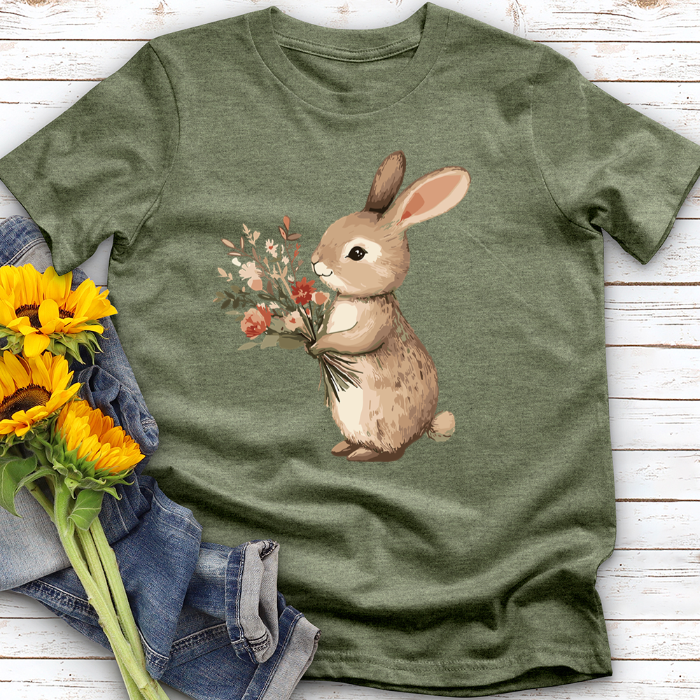 Rabbit Bouquet Tee