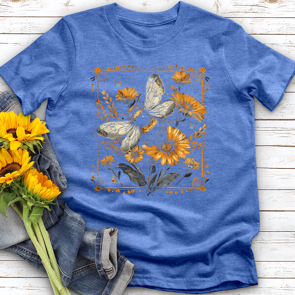 Bee Flower Softstyle Tee