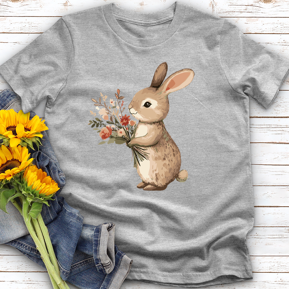 Rabbit Bouquet Tee