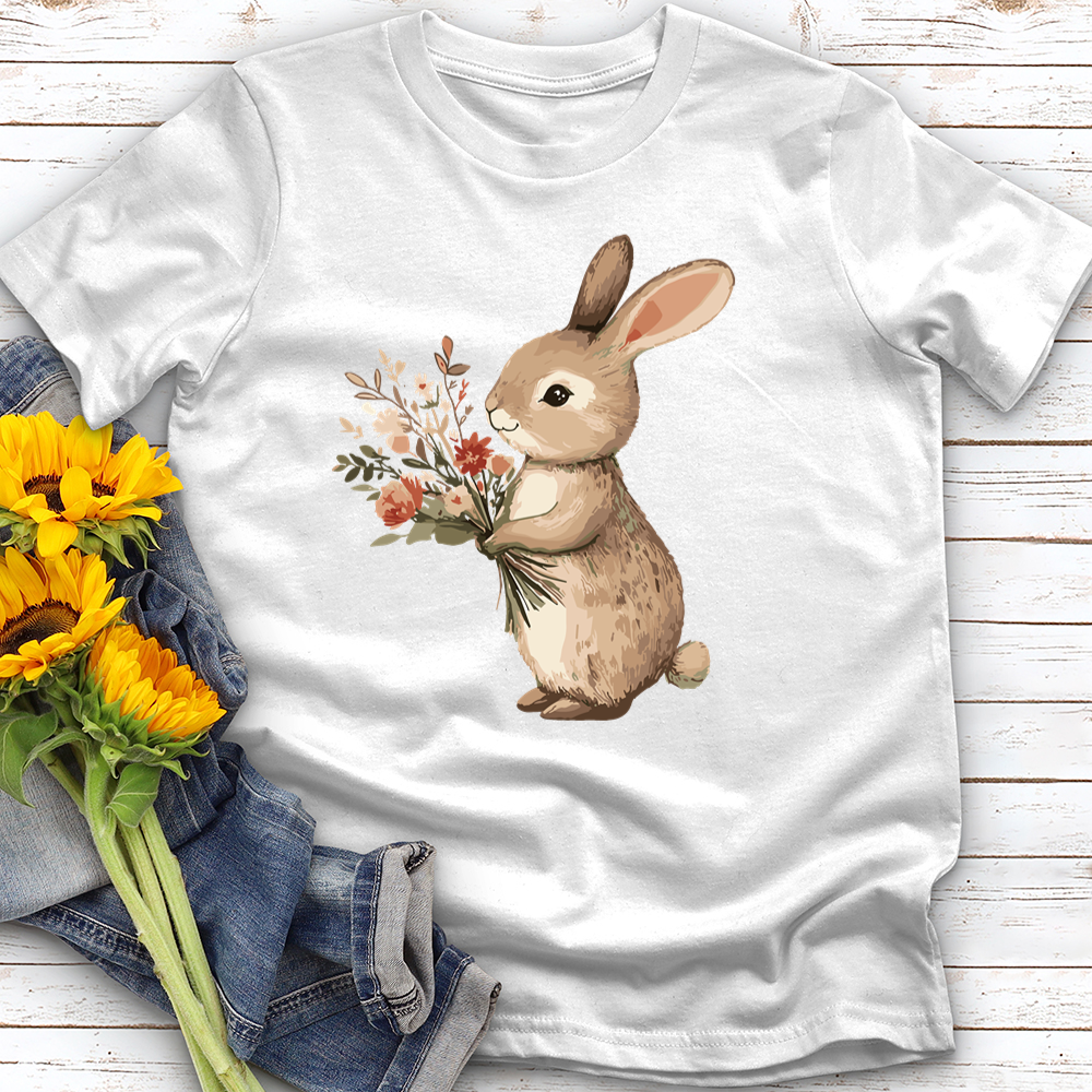 Rabbit Bouquet Tee