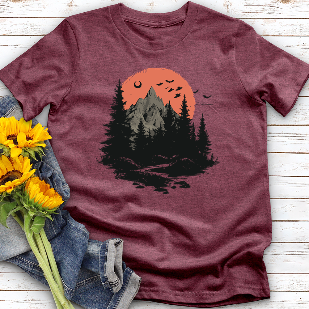 Mountain Eclipse Softstyle Tee