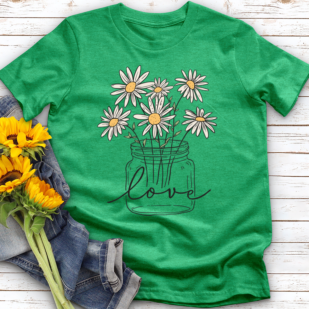 Daisy Flowers Softstyle Tee