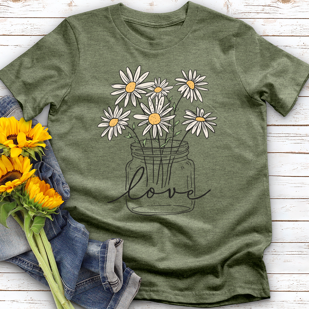 Daisy Flowers Softstyle Tee