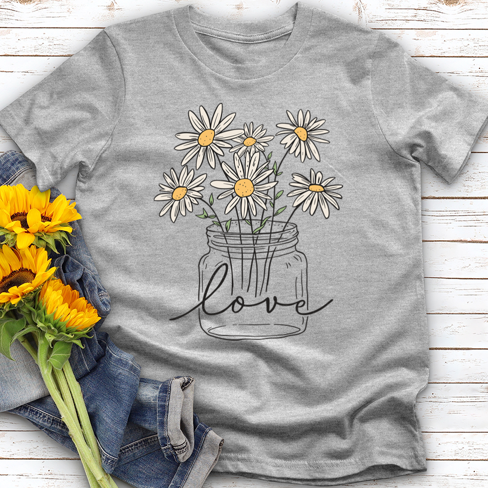 Daisy Flowers Softstyle Tee