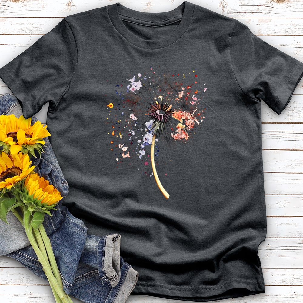 Dandelion in Watercolor Softstyle Tee