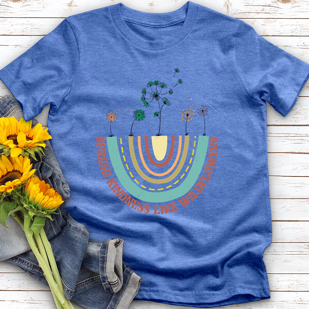 Spread Kindness Like Wildflowers Softstyle Tee