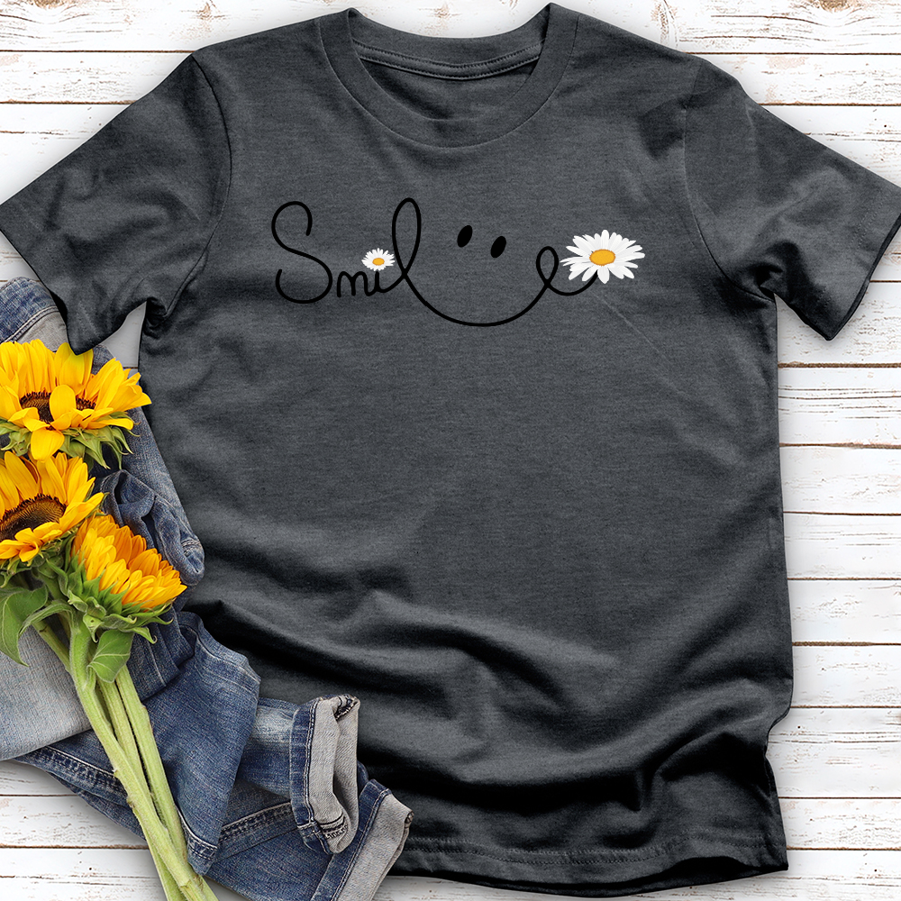 Smile Daisy Softstyle Tee