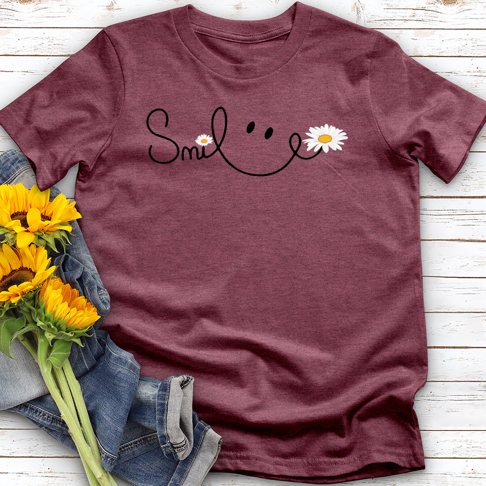Smile Daisy Softstyle Tee