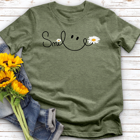 Smile Daisy Softstyle Tee