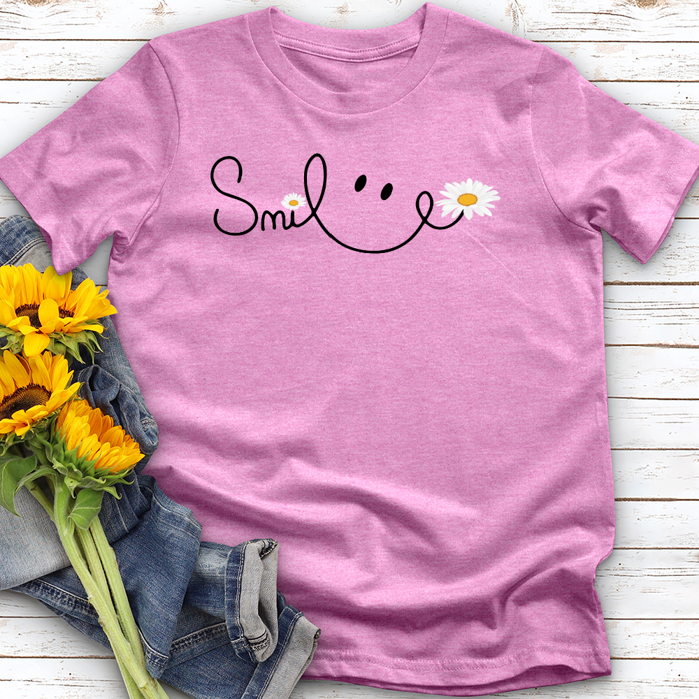 Smile Daisy Softstyle Tee