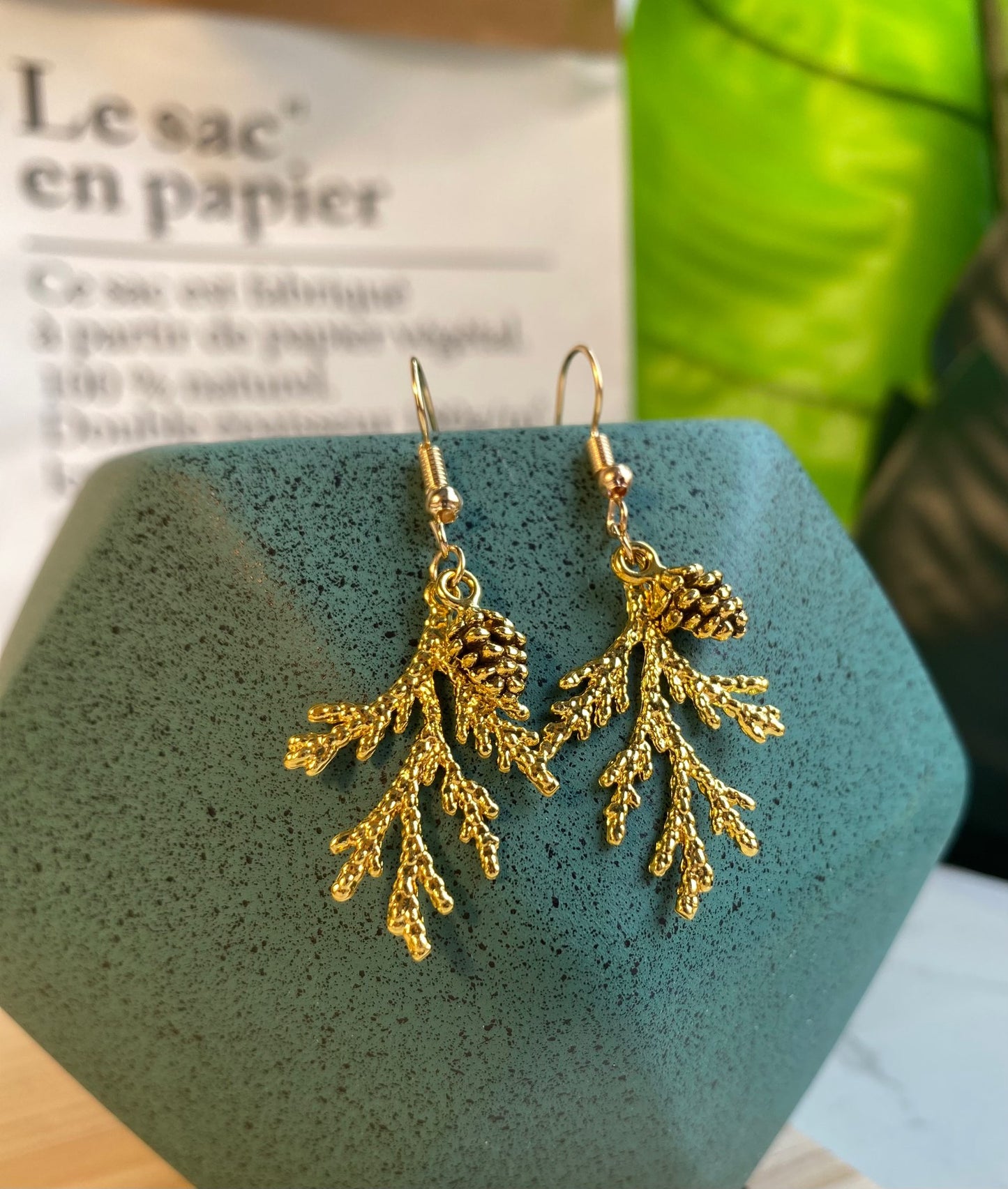 Pine Earrings