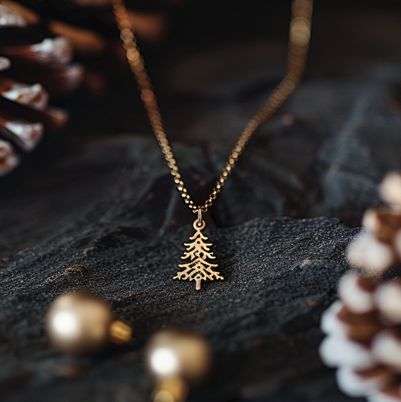 Pine Tree Necklace