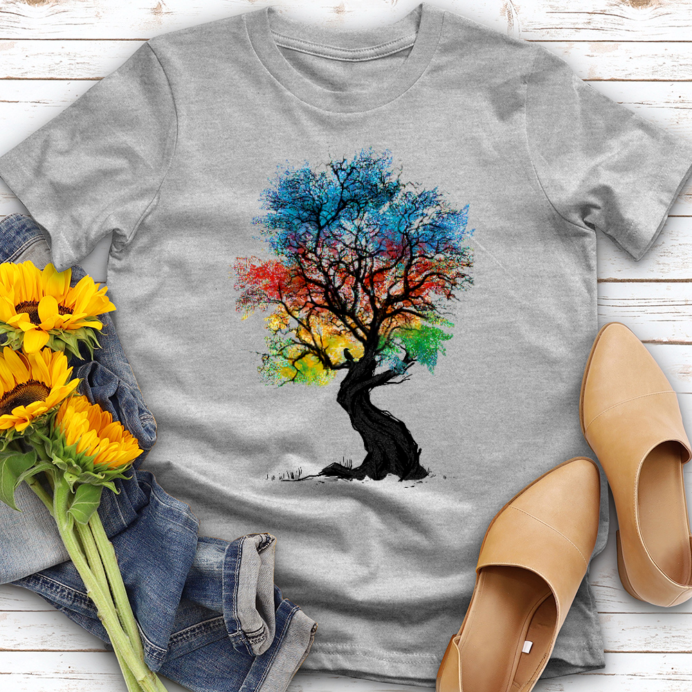 Rainbow Tree Tee