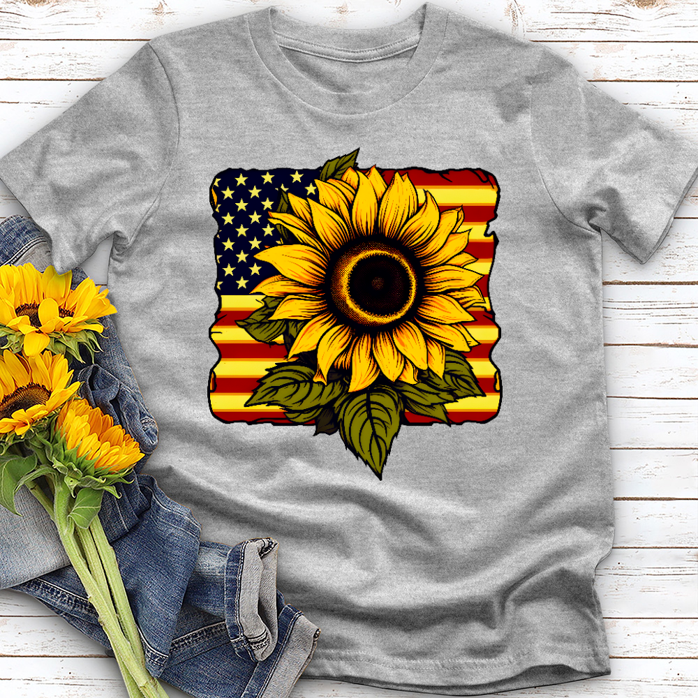 American Sunflower Tee