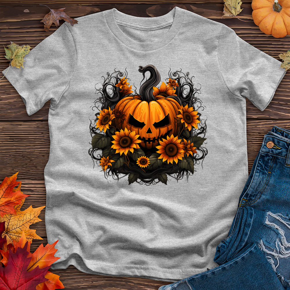 Sunflower Pumpkin Heathered Tee