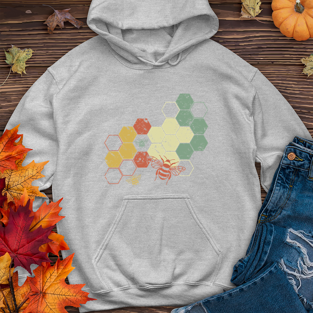 Rainbow Honeycomb Hoodie