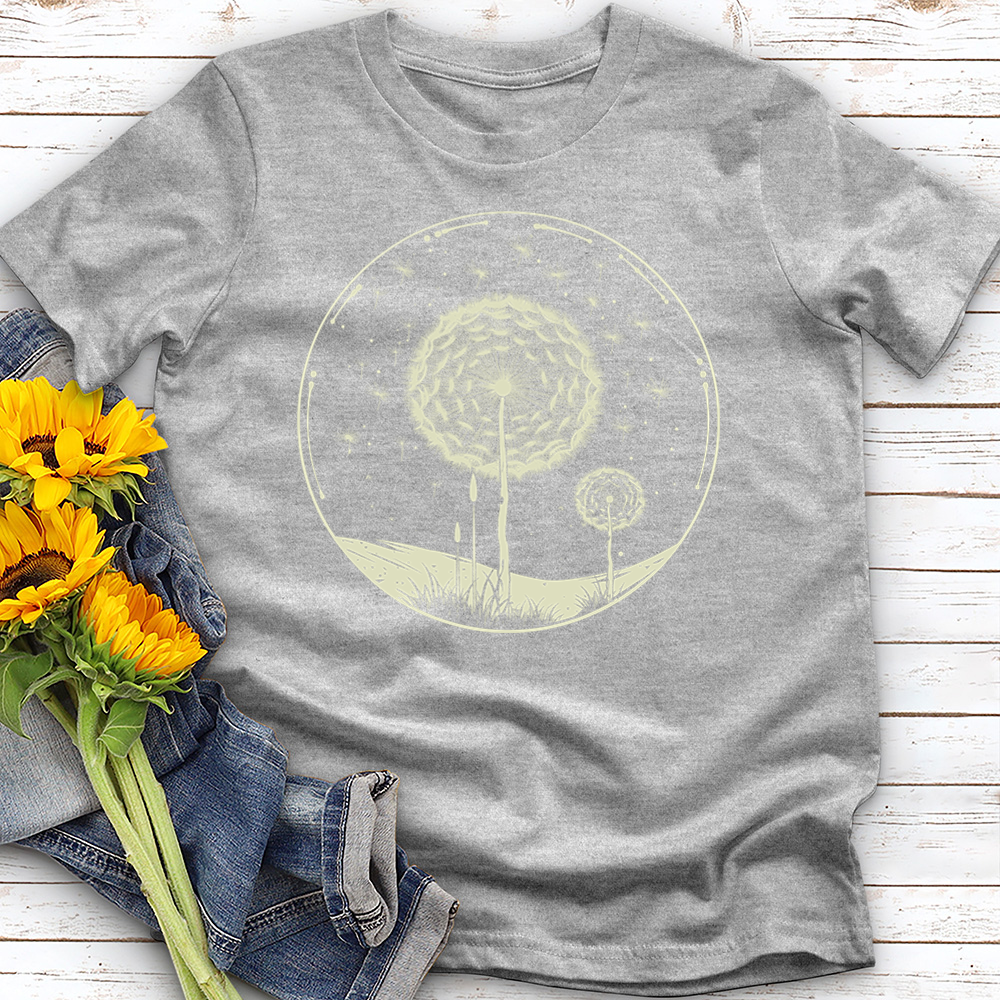 Midnight Dandelions Tee