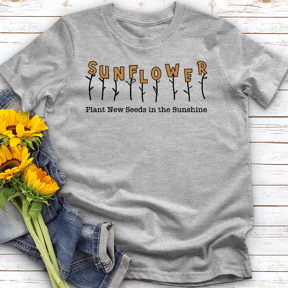 Sunflower Sunshine Seeds Tee