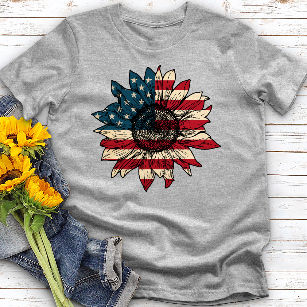 USA Sunflower Tee